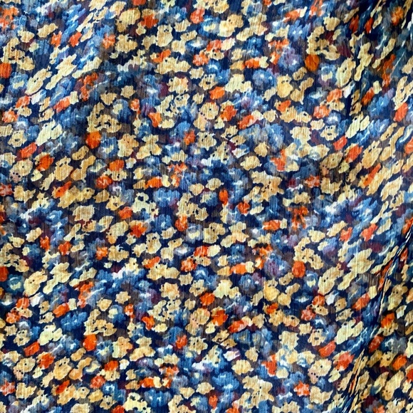 Vanilla Star Floral Tie-Strap Shoulder Lace Cami Top - Smock at Back Size S - Picture 6 of 11